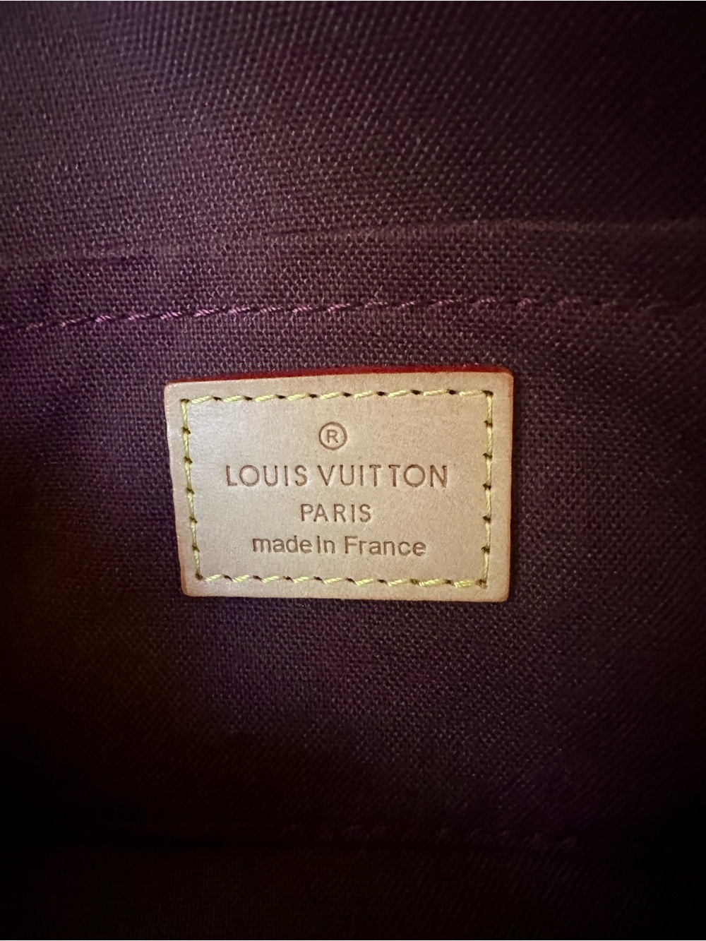 Favorite Monogram Crossbody with Gold Hardware and Natural Vachetta Trim - Picture 4 of 7